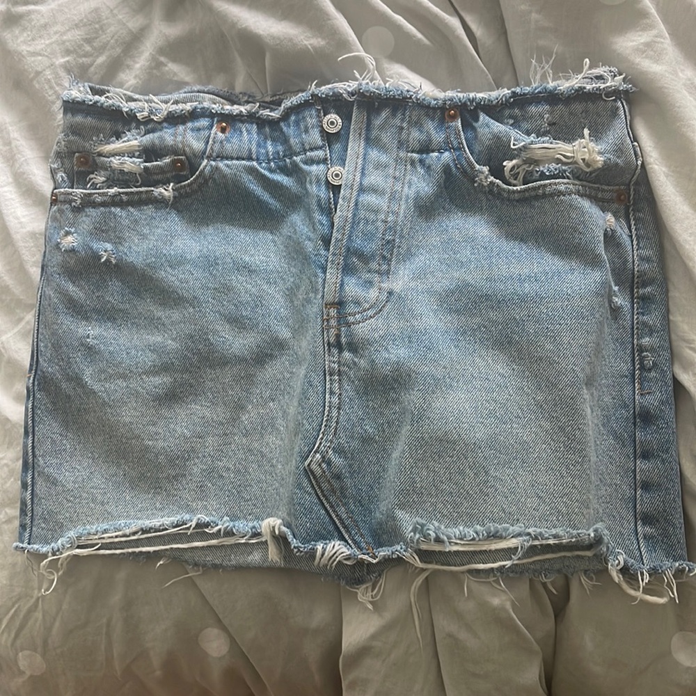 Abercrombie jean skirt